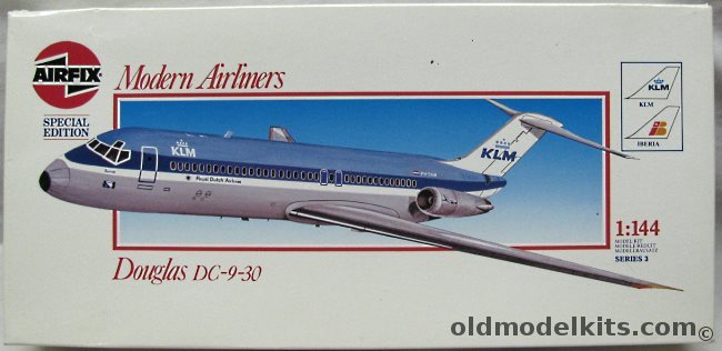 Airfix 1/144 Douglas DC-9-30 KLM and Iberia, 03182 plastic model kit